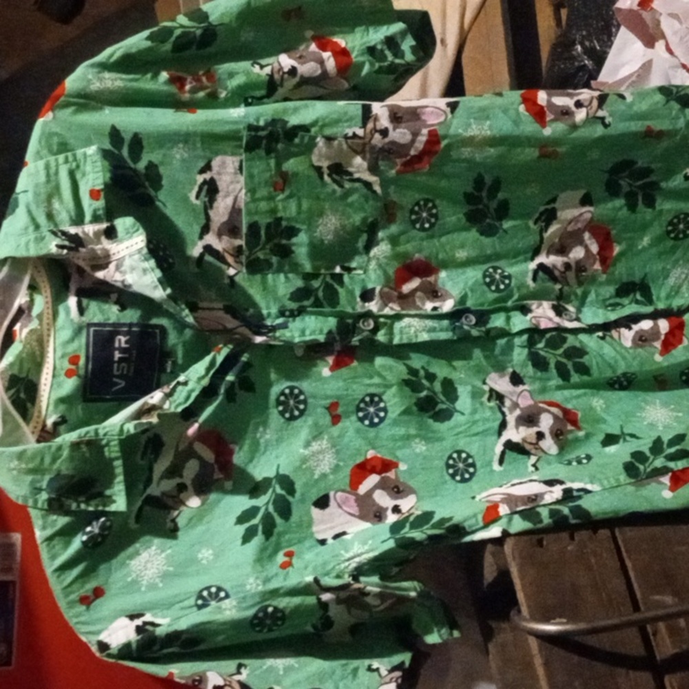 Unisex Sea Green Button Down Shirt - Picture 1 of 3